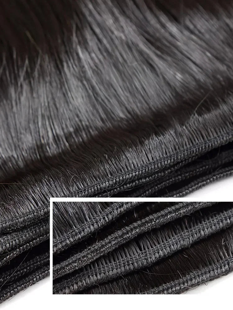Bone Straight 100% Human Hair Bundles.