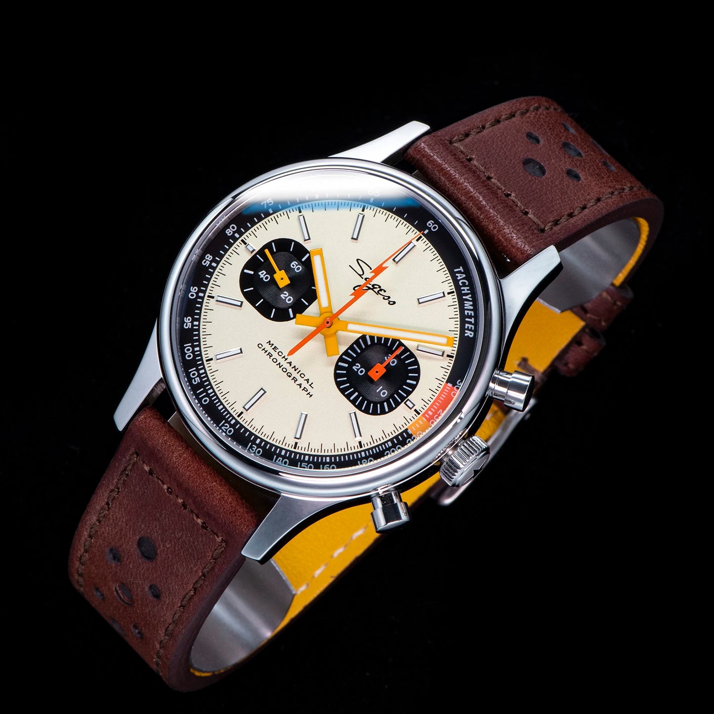 Pilot Mens Sapphire watch.