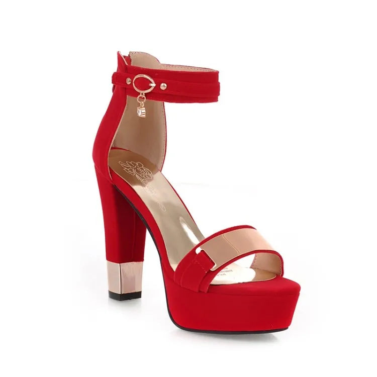 Summer ladies high heels sandals. women sandals femme.