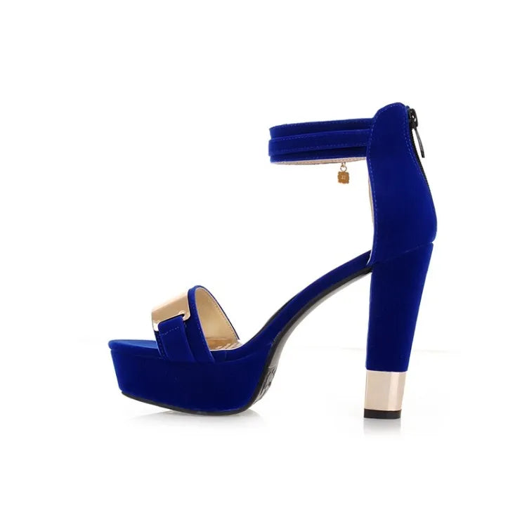 Summer ladies high heels sandals. women sandals femme.