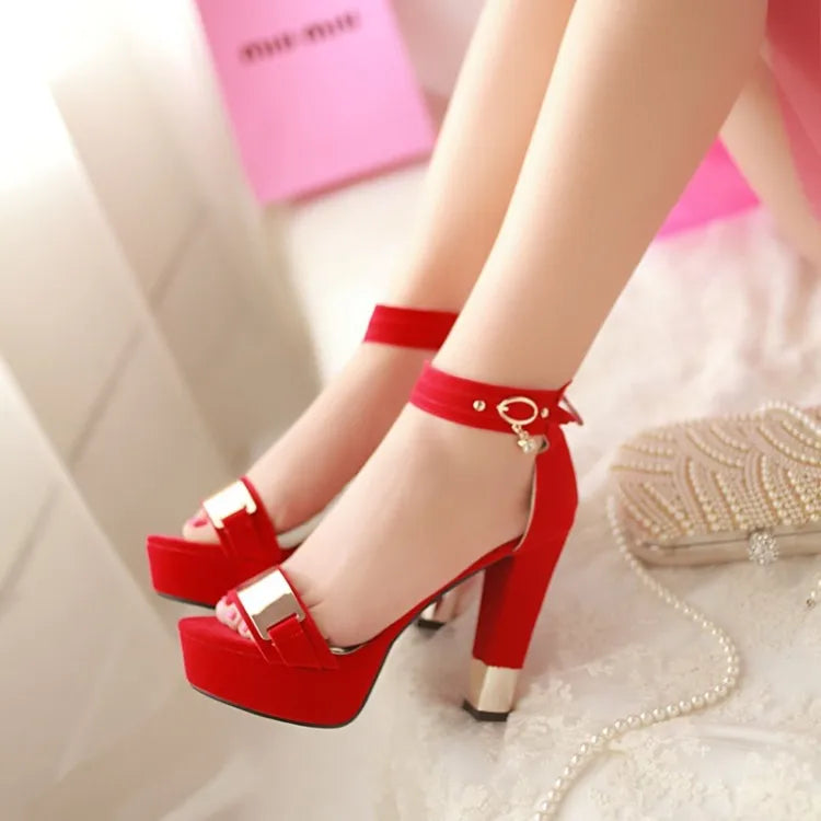 Summer ladies high heels sandals. women sandals femme.