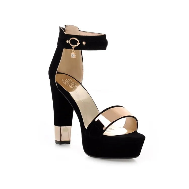 Summer ladies high heels sandals. women sandals femme.