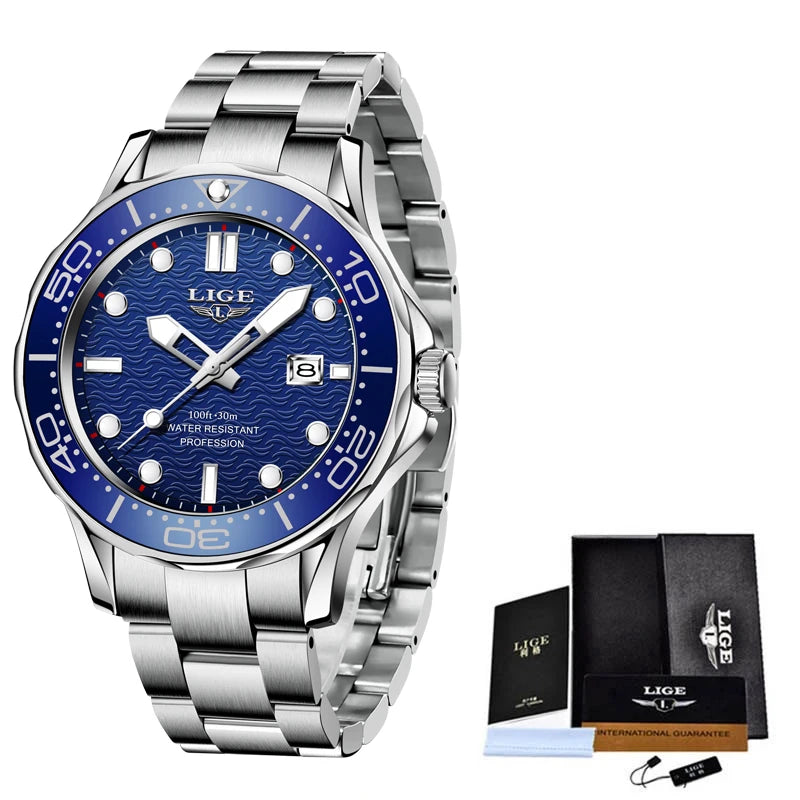 Business Mens Waterproof Watch.