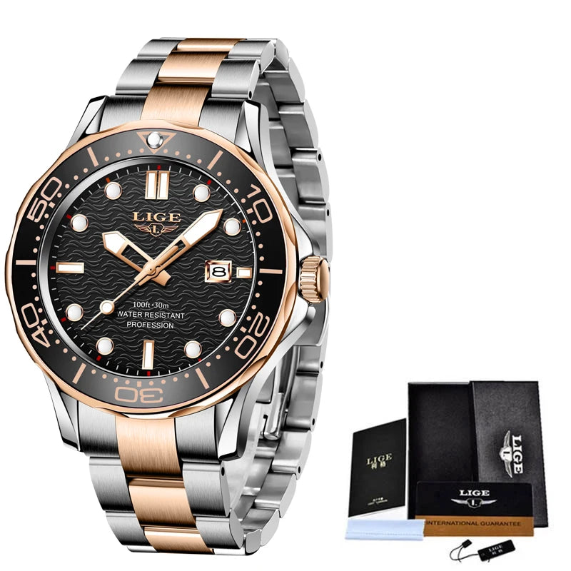 Business Mens Waterproof Watch.
