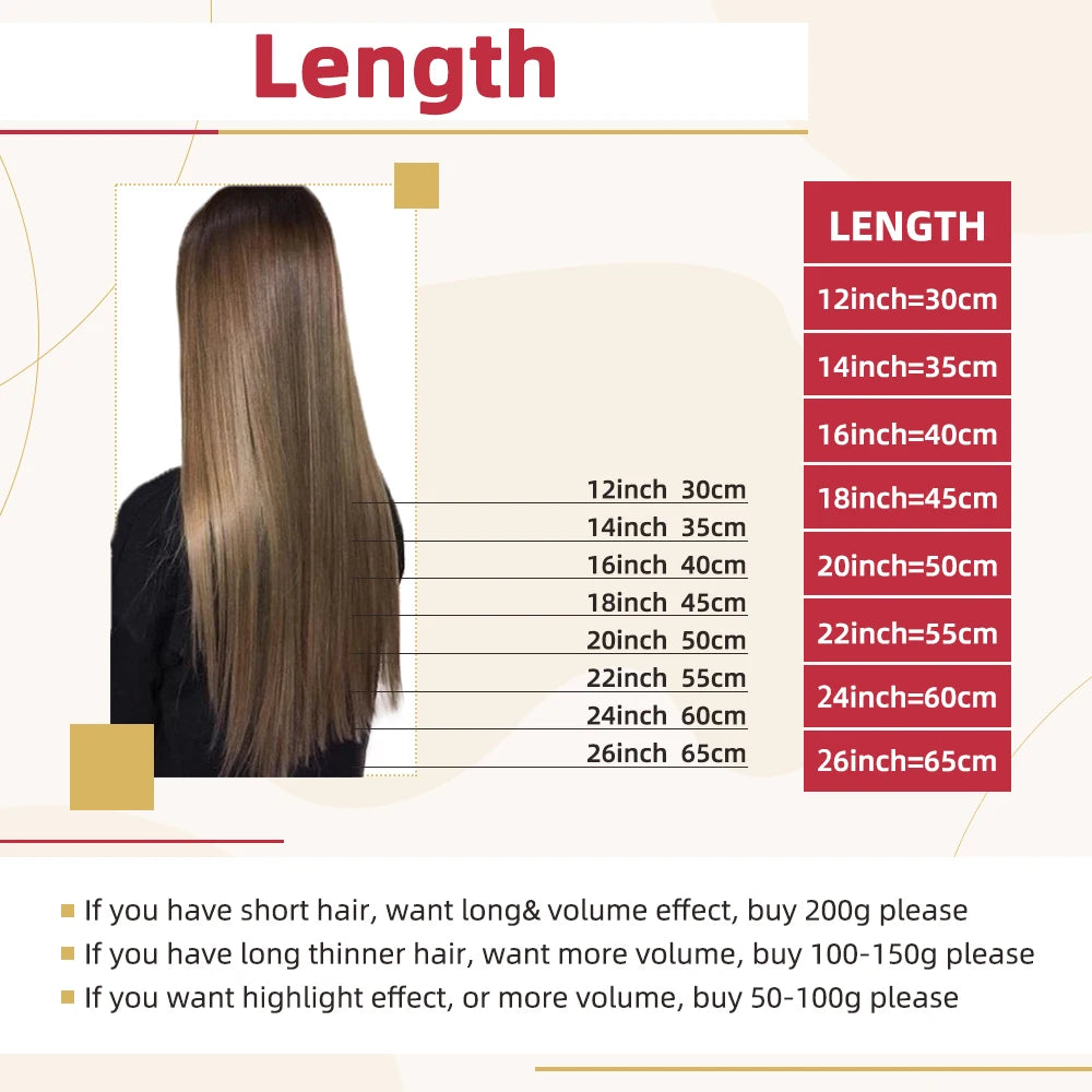 Moresoo Clip-in Hair Extensions.