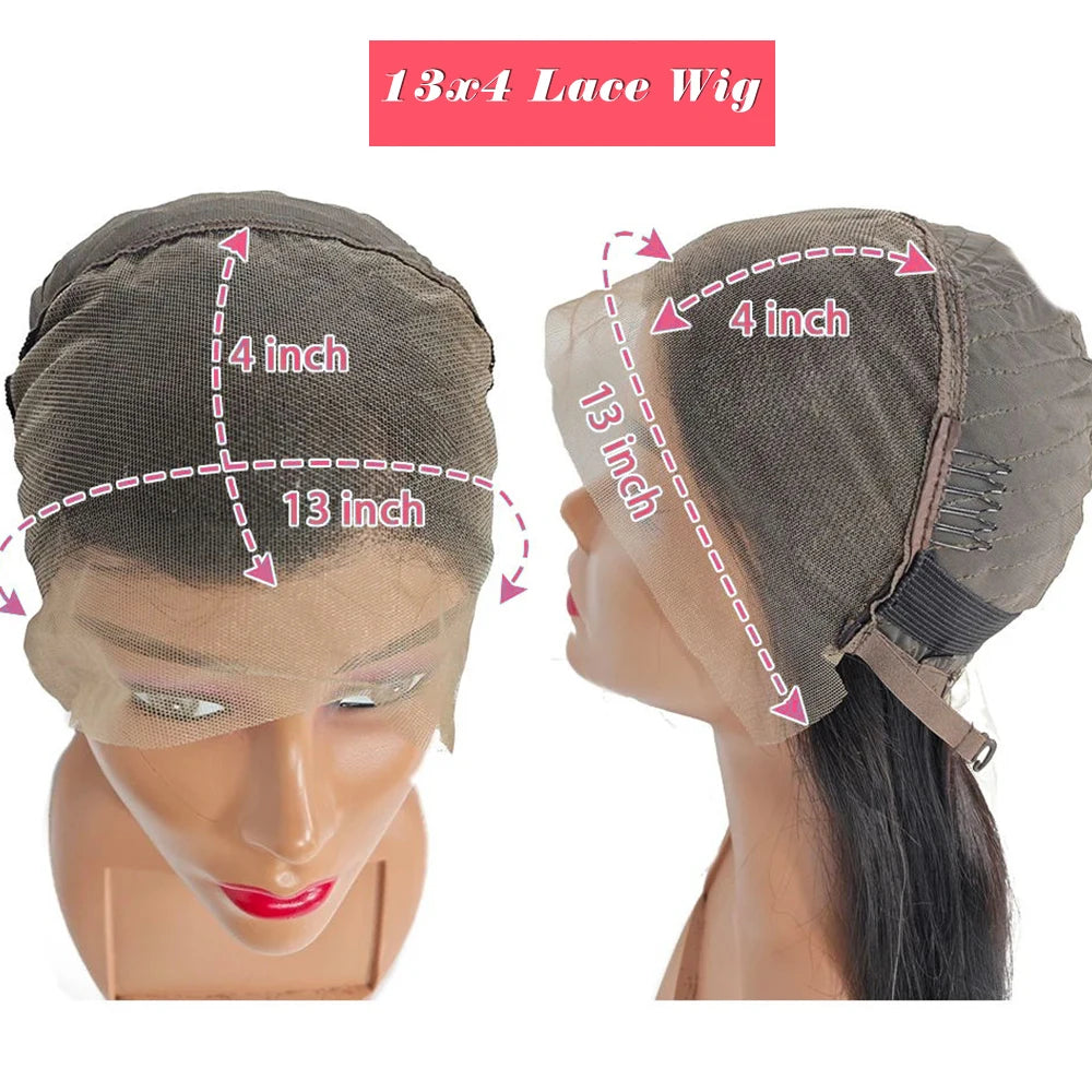 BOB Lace Front Wig Human Hair Straight. - BLAKESTORE-NG