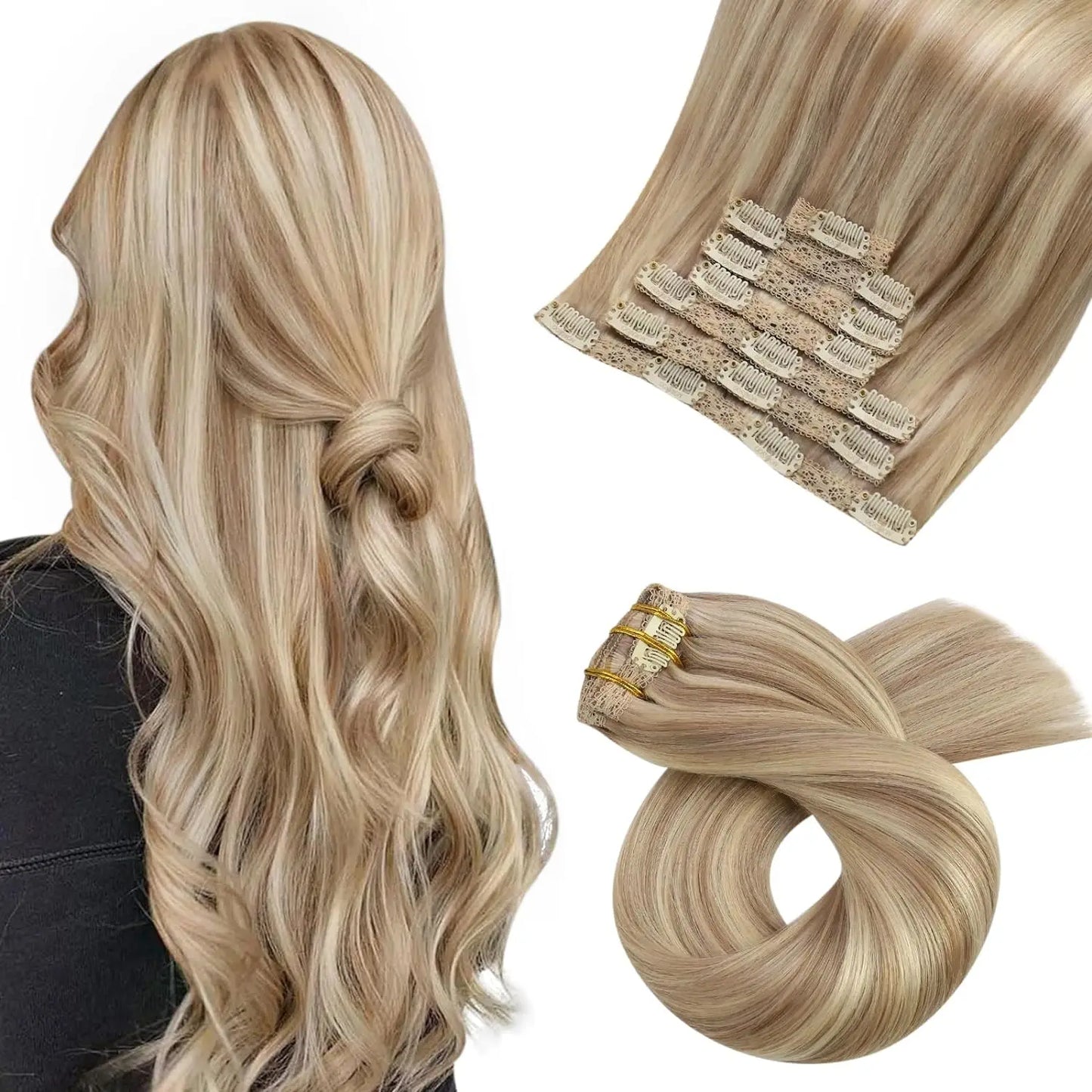 Moresoo Clip-in Hair Extensions.