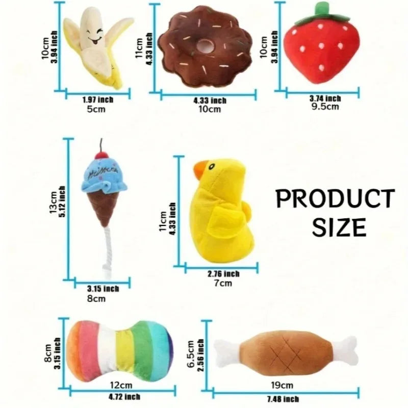 7-piece set of Puppy sound Toys.