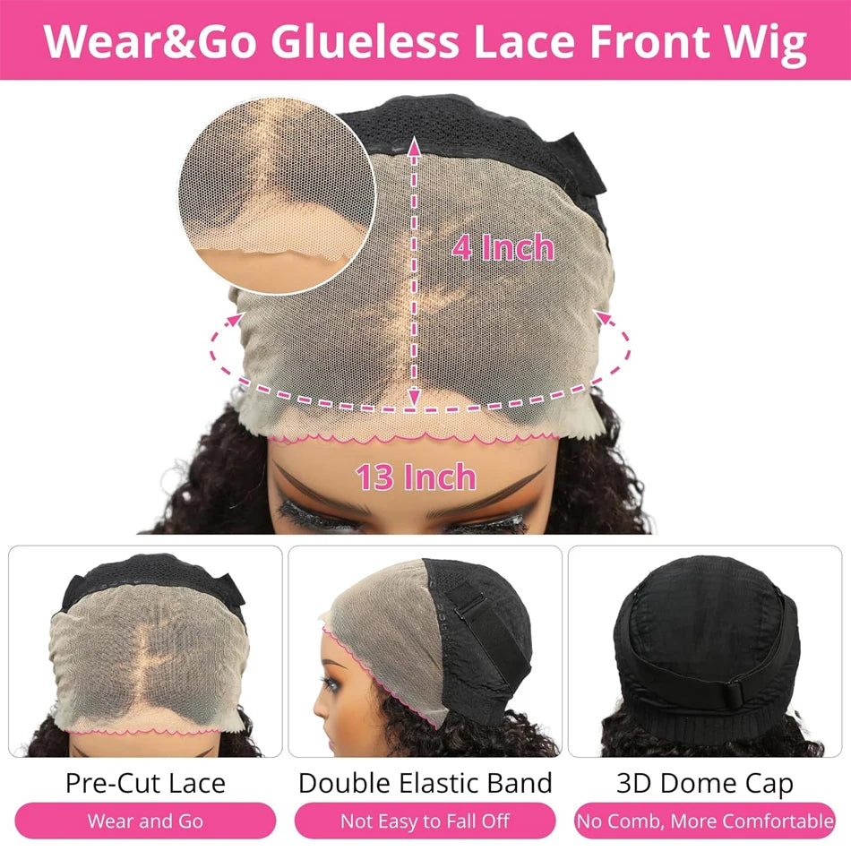 12A Ready To Go Bone Straight Bob Wig Lace Frontal 100% Human Hair. - BLAKESTORE-NG