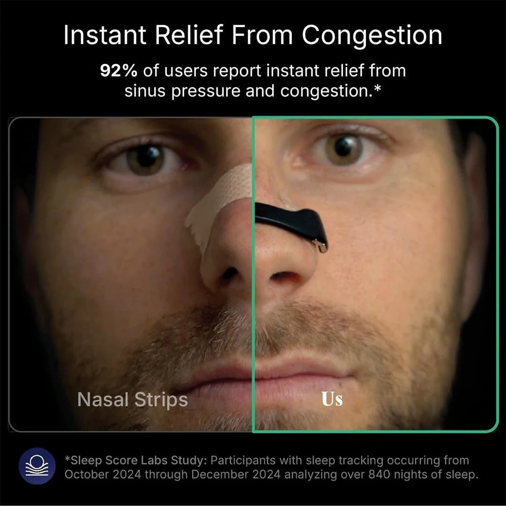 Skin Safe Nasal Strips. Boost Oxygen.