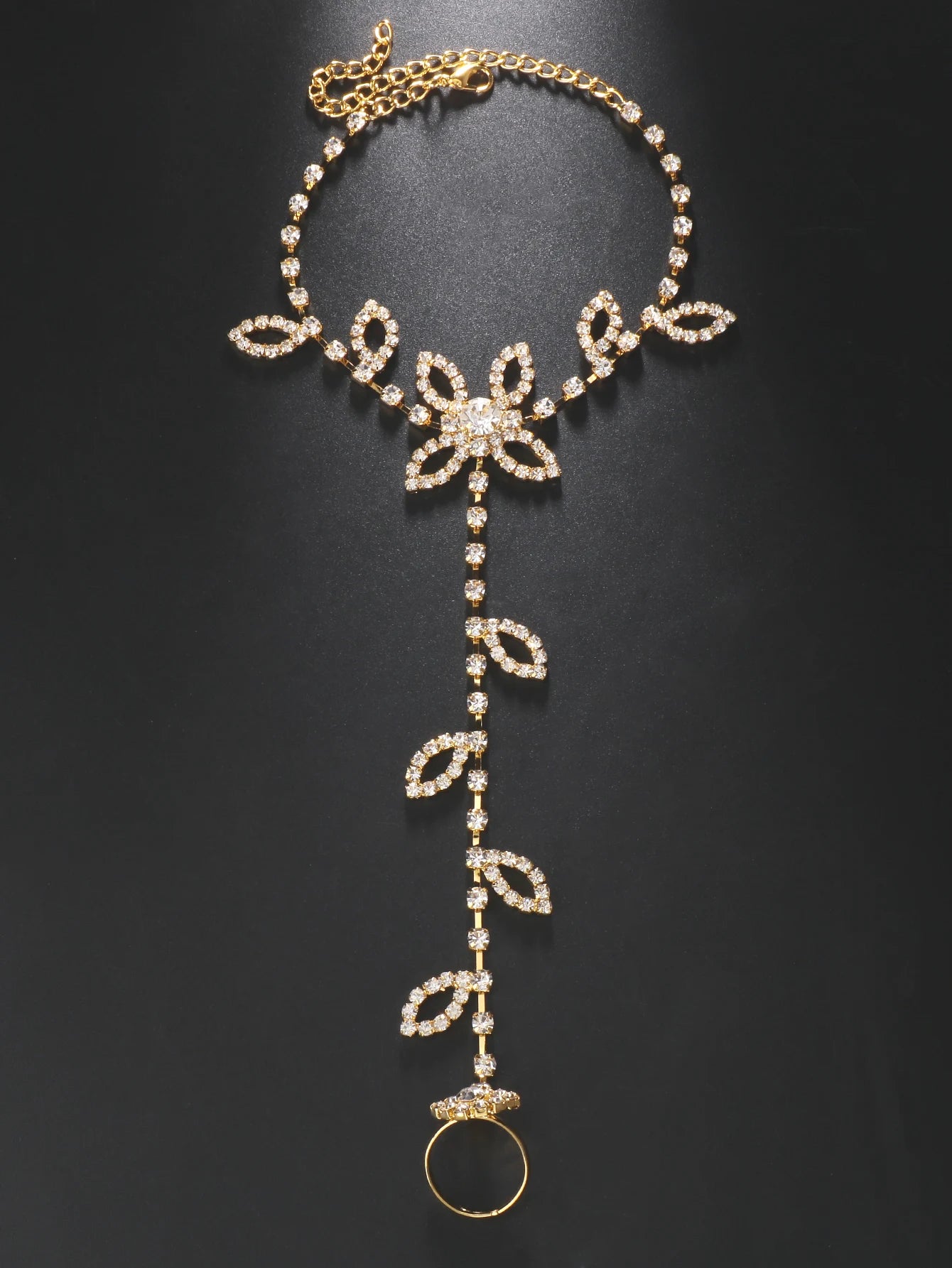 Rhinestone Anklet Jewelry for Women.