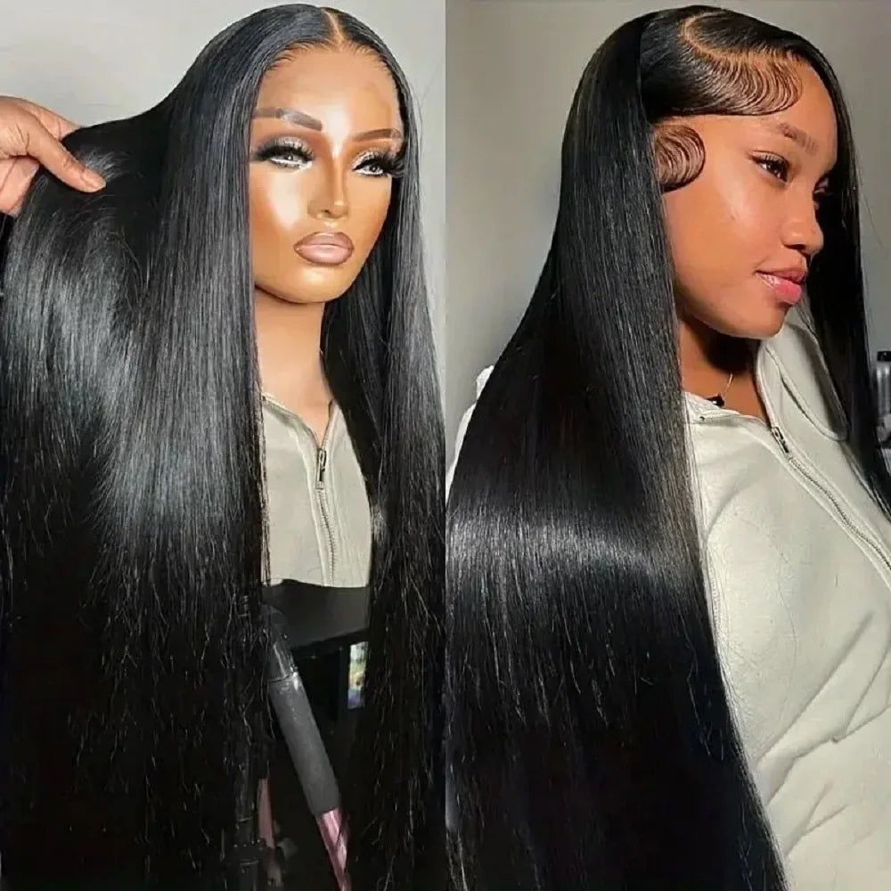 Brazilian Straight Human Hair Wig.Frontal Wig for women. - BLAKESTORE-NG