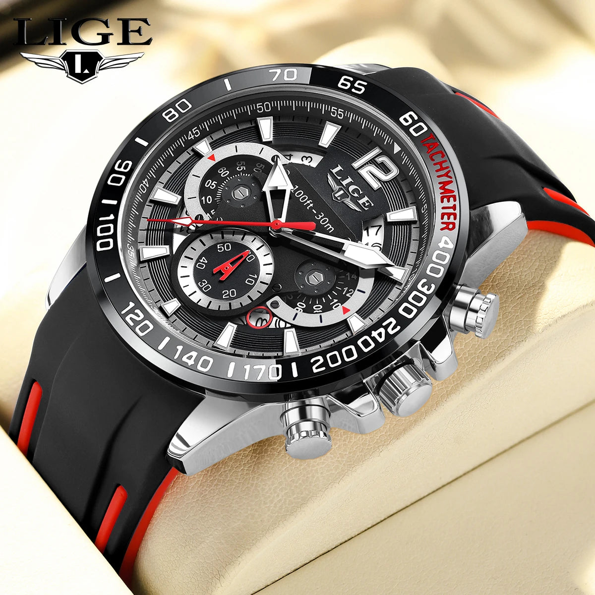 LIGE Original Men's Watch.