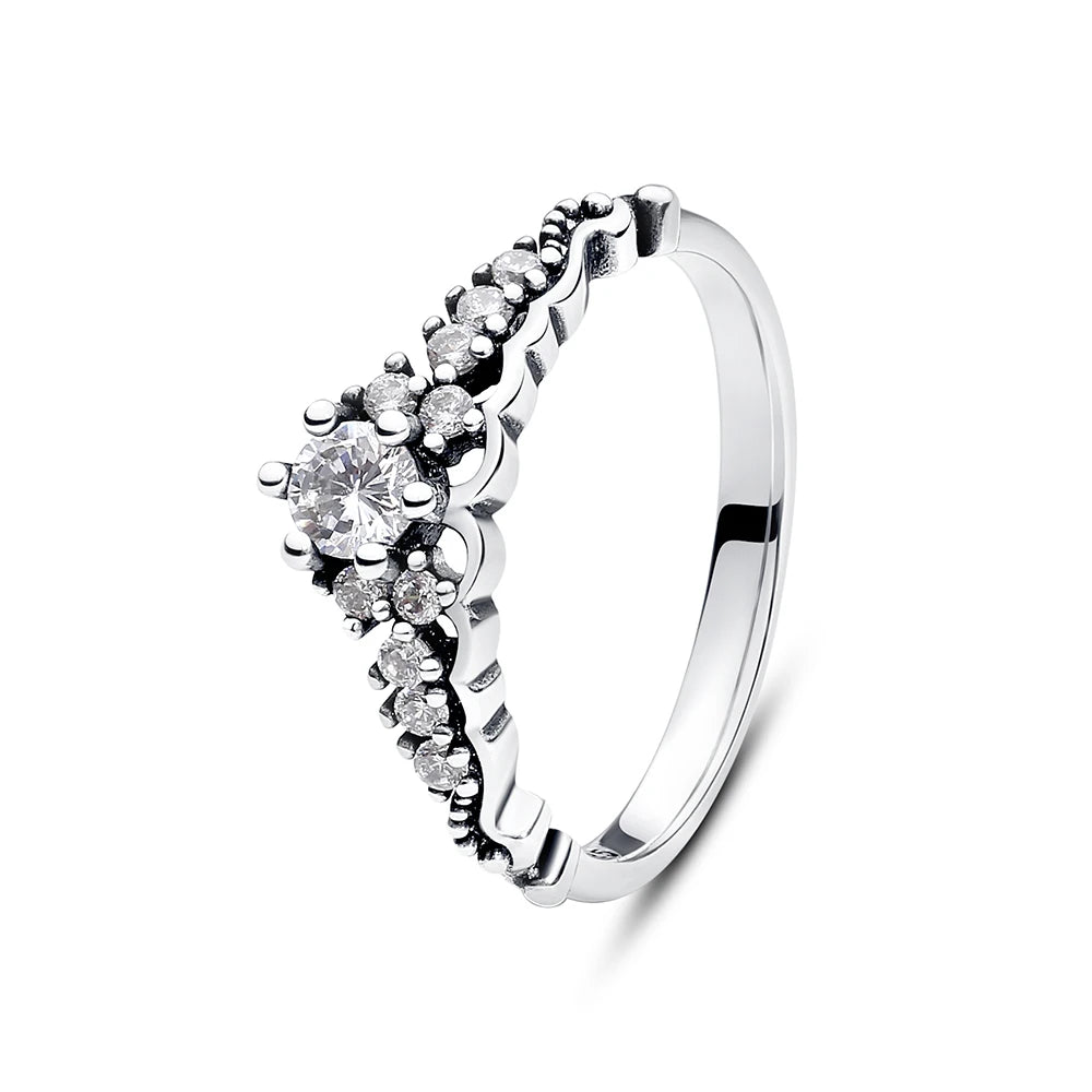 Love heart 925 Sterling Silver Rings For Women - BLAKESTORE-NG