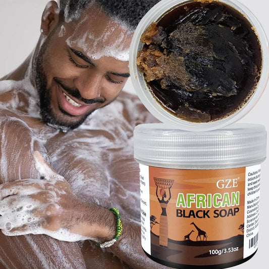 African Black Soap, 3-in-1 cleanser