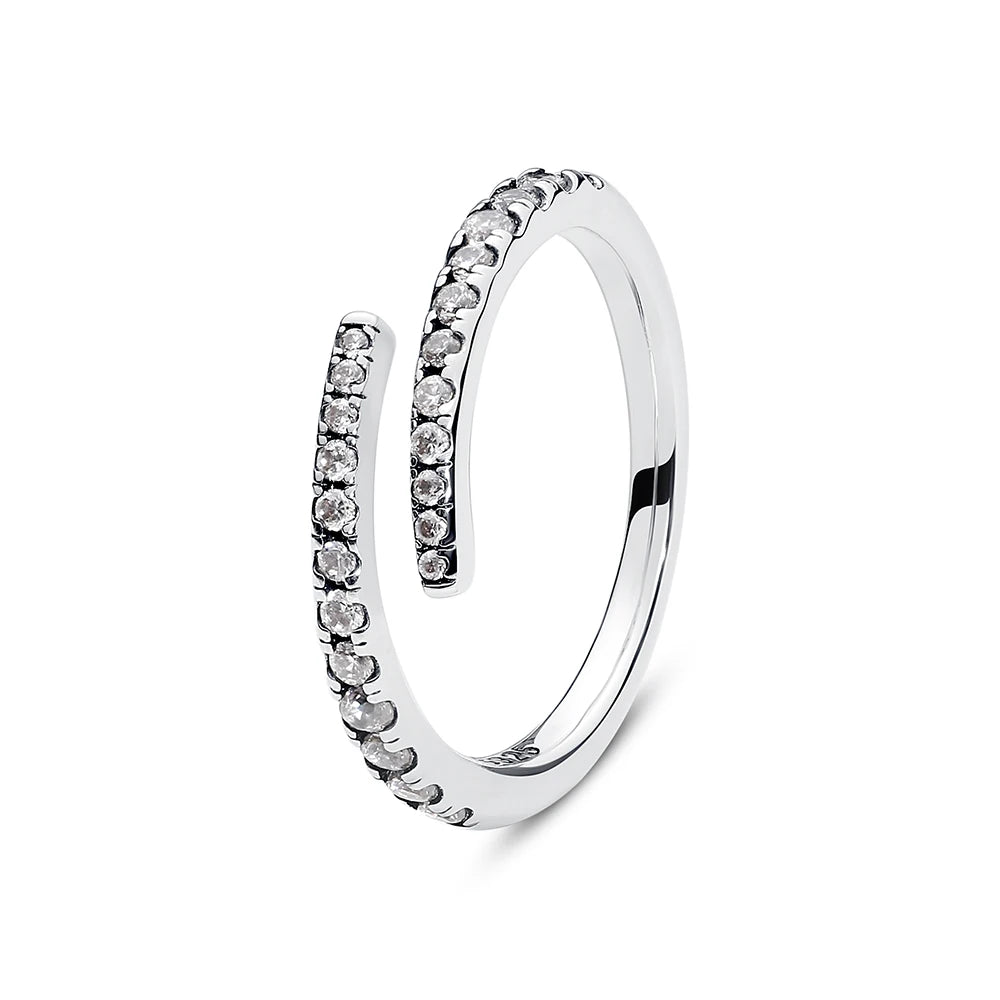 Love heart 925 Sterling Silver Rings For Women - BLAKESTORE-NG