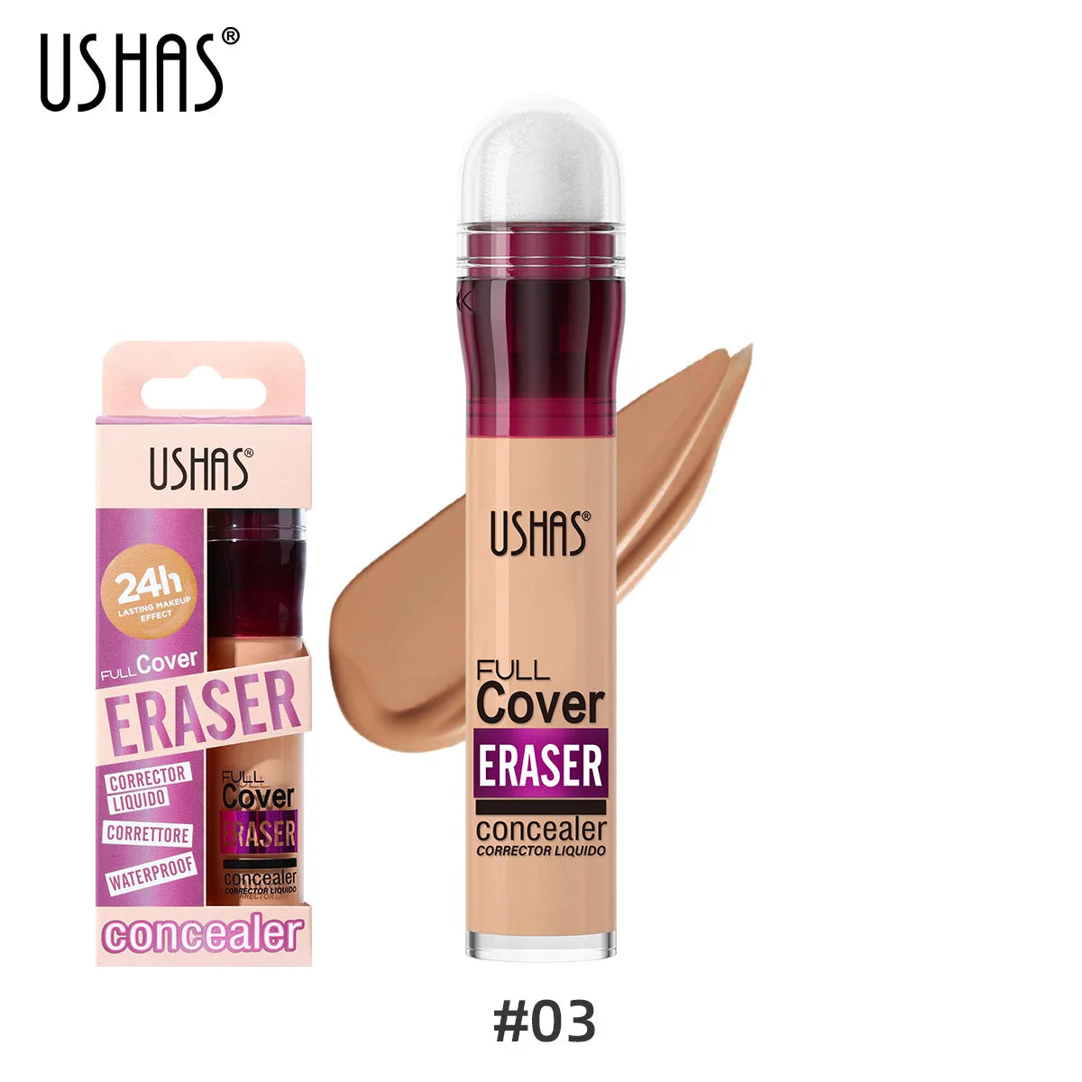 Facial Concealer Sponge Head Matte Liquid Foundation - BLAKESTORE-NG