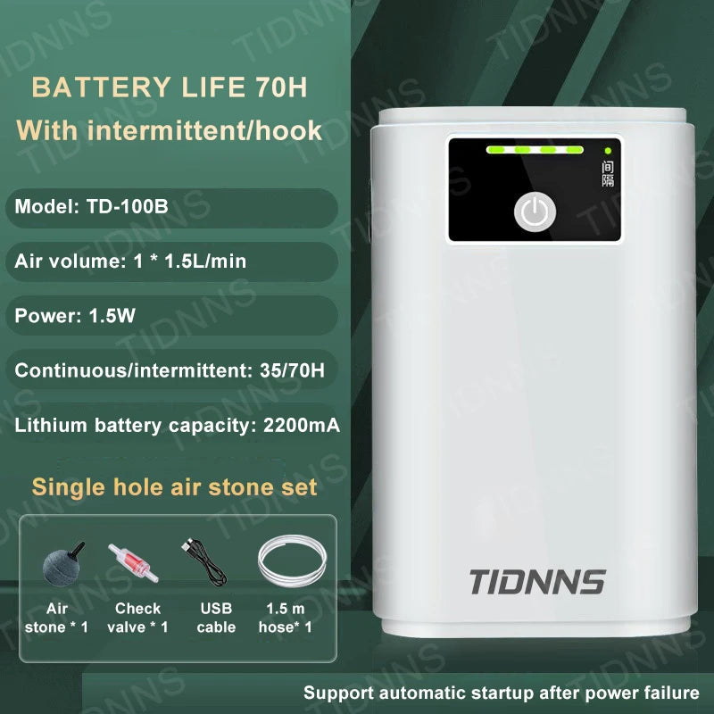 Aquarium Fish Tank Oxygen Pump.
