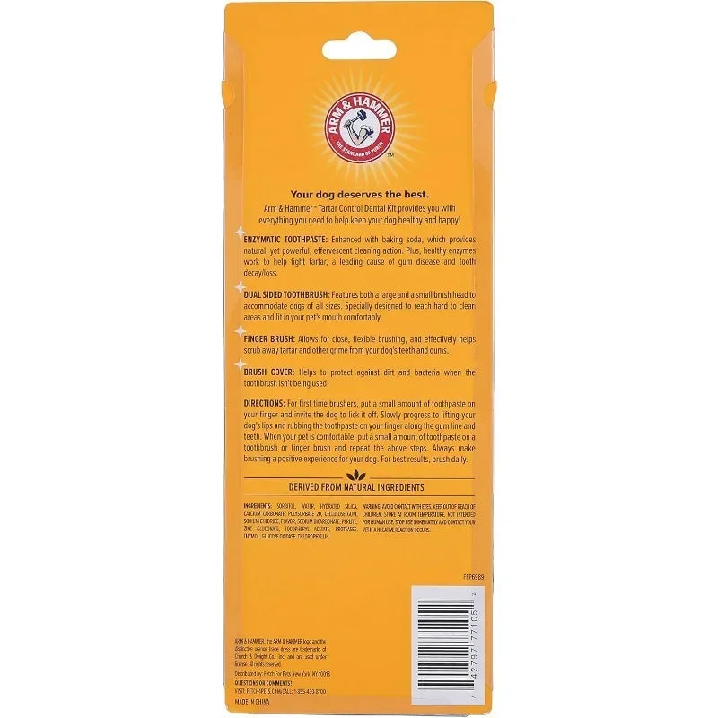 Dog Toothpaste -Reduces Plaque & Tartar Buildup.