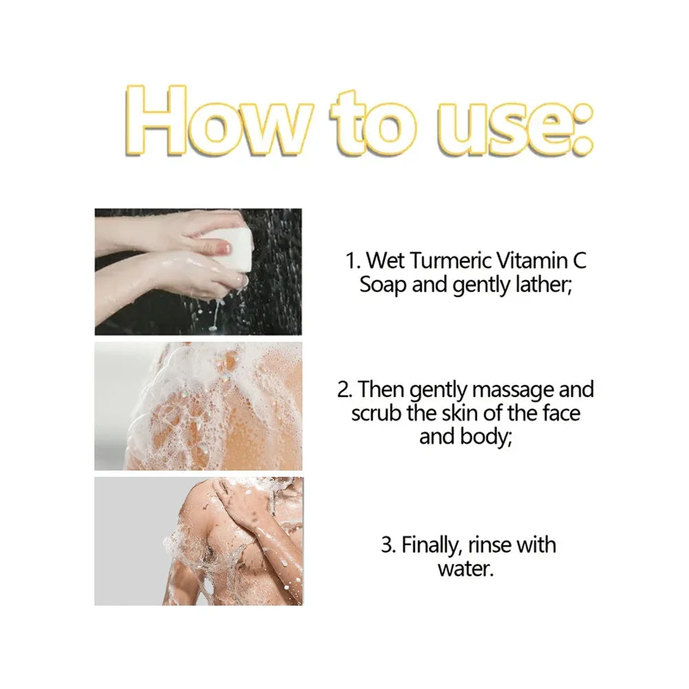 Tumeric Soap for Acne Cure.