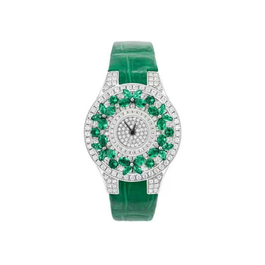 Luxury Colorful Women’s Quartz Watch | Elegant Jewel Bracelet Timepiece BLAKESTORE-NG