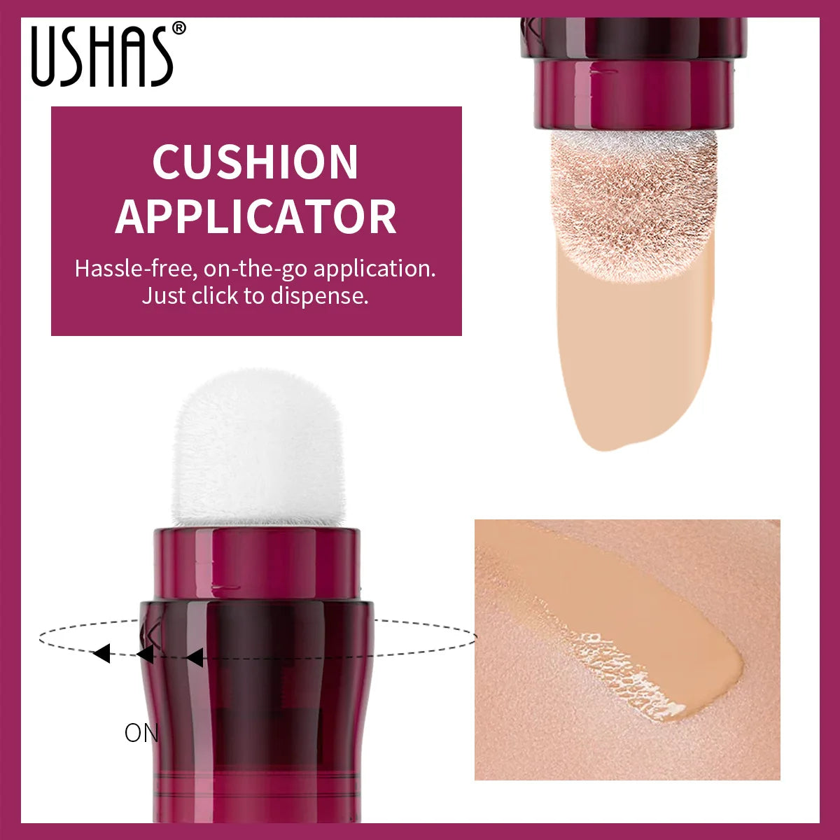 Facial Concealer Sponge Head Matte Liquid Foundation - BLAKESTORE-NG