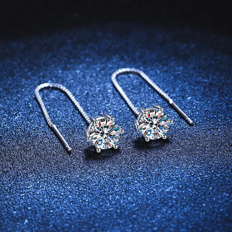 High Quality Silver Stud Earrings 925 For Women - BLAKESTORE-NG