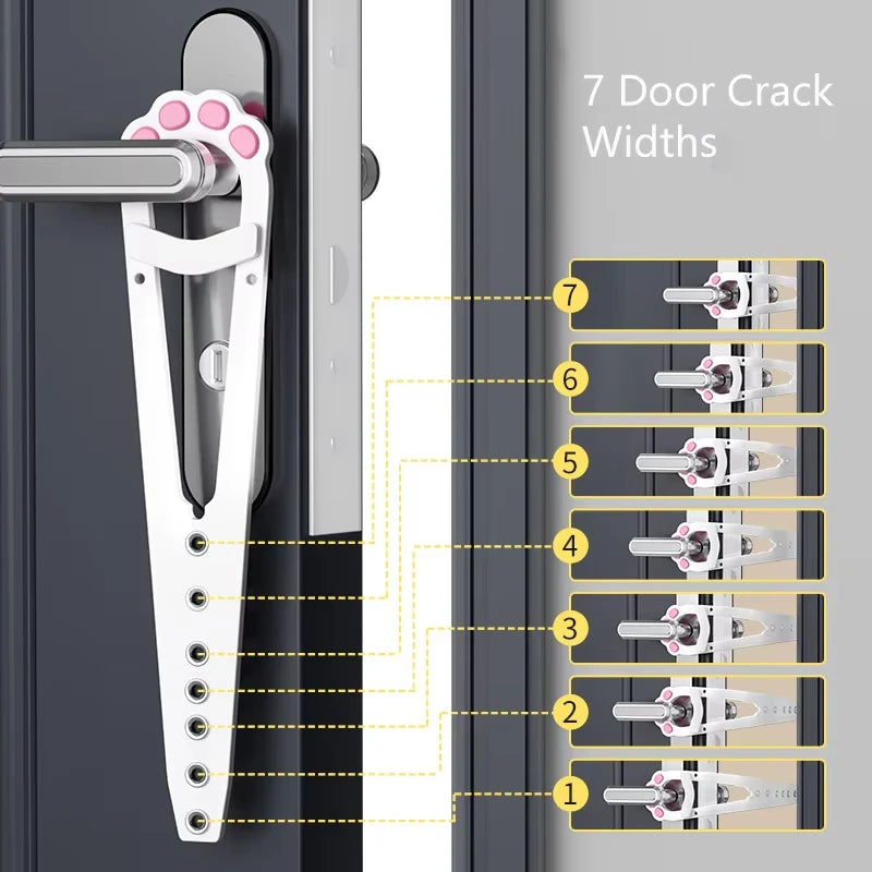 Adjustable Pet Door Holder.