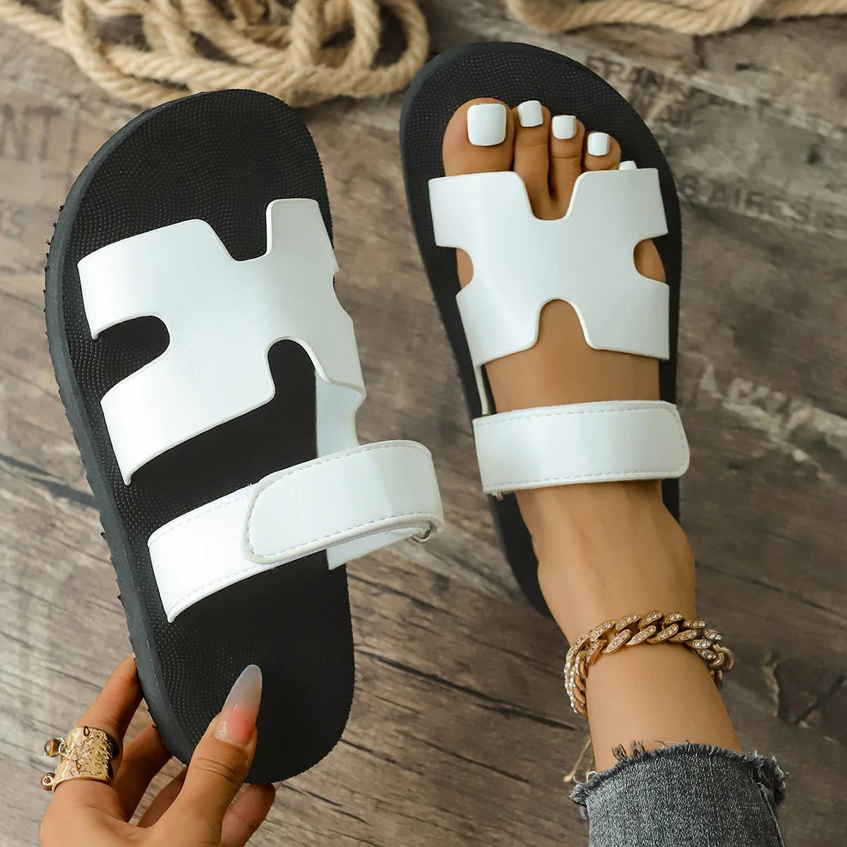 Summer Thick bottom Sandal Slippers.