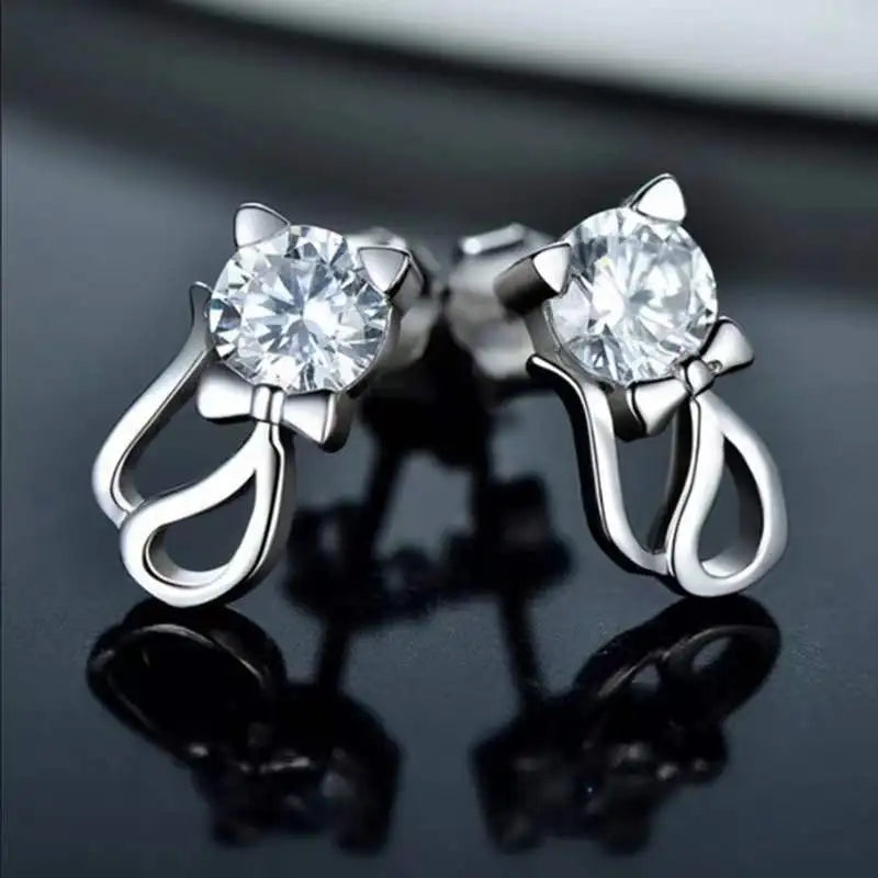 High Quality Silver Stud Earrings 925 For Women - BLAKESTORE-NG