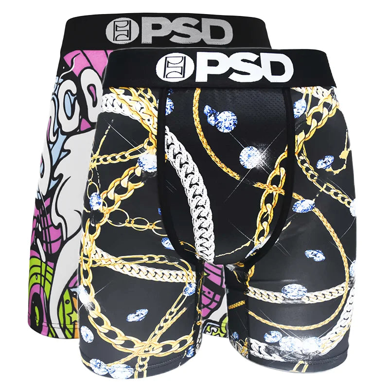 2pcs Trendy Men's Boxer.