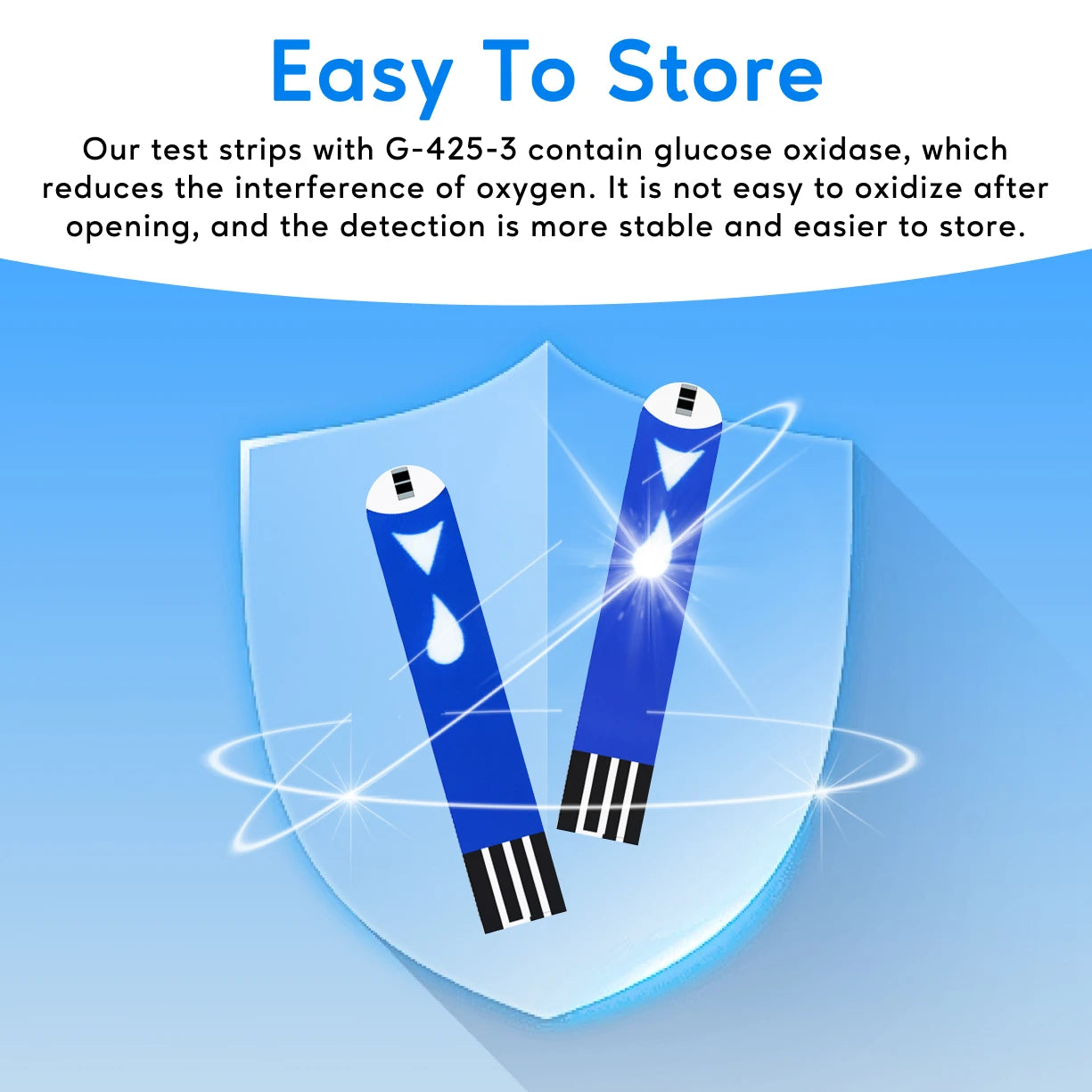 Blood Glucose Meter with Bllod Sugar Test Strips - BLAKESTORE-NG