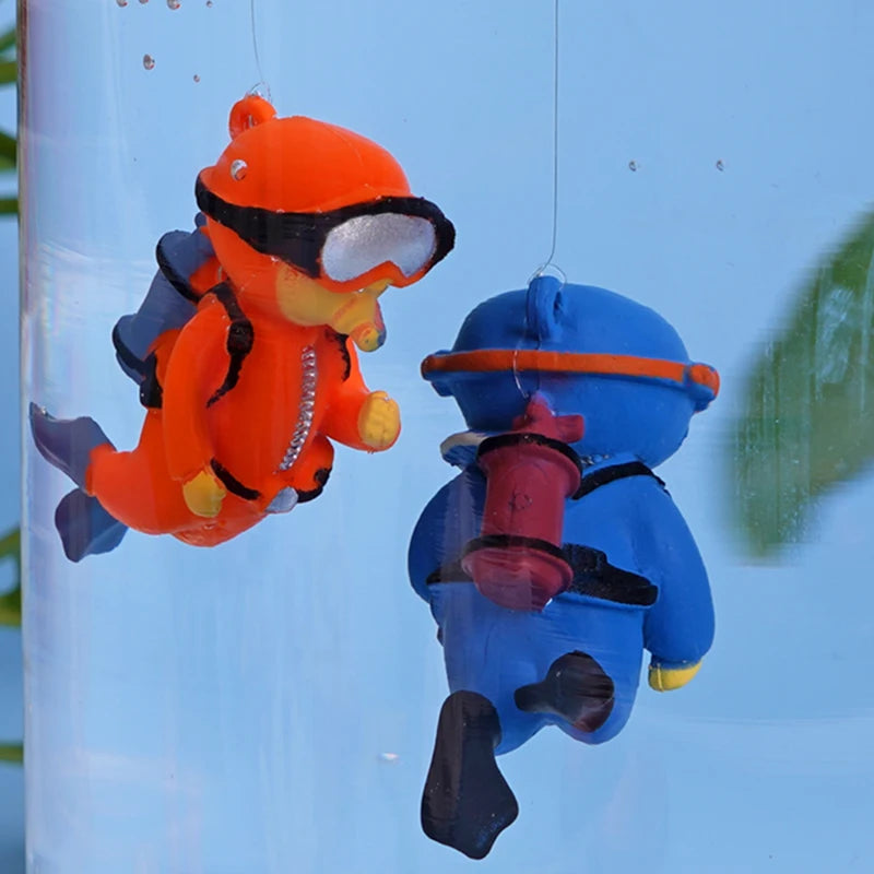 Cartoon Fish Tanks Decor.