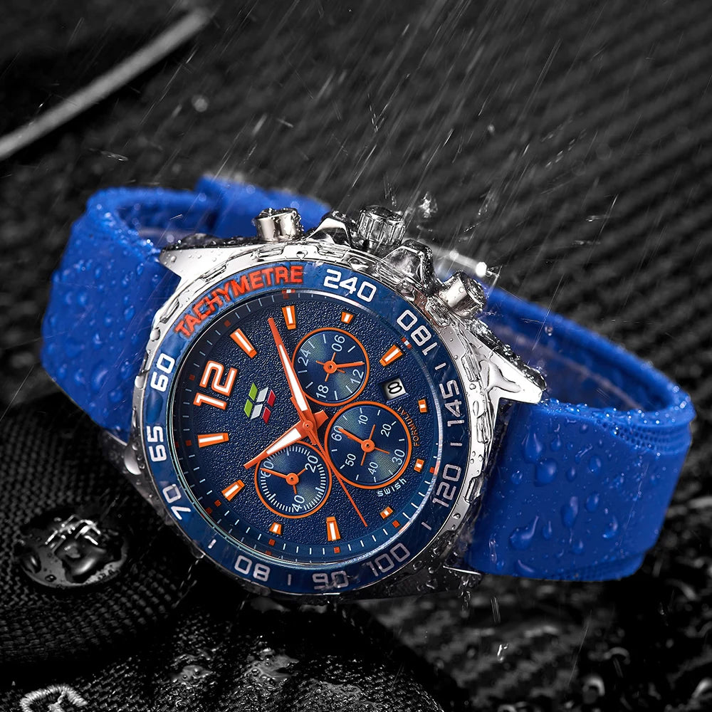 SWISH Sports Men's Quartz Watch Three Eyes.