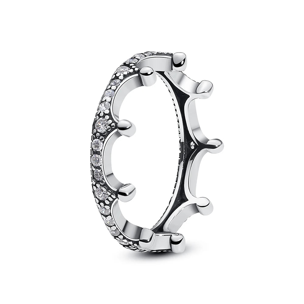 Love heart 925 Sterling Silver Rings For Women - BLAKESTORE-NG