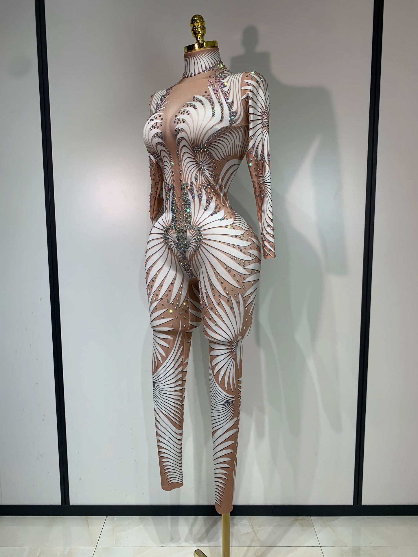 Sexy High Stretch Jumpsuit.