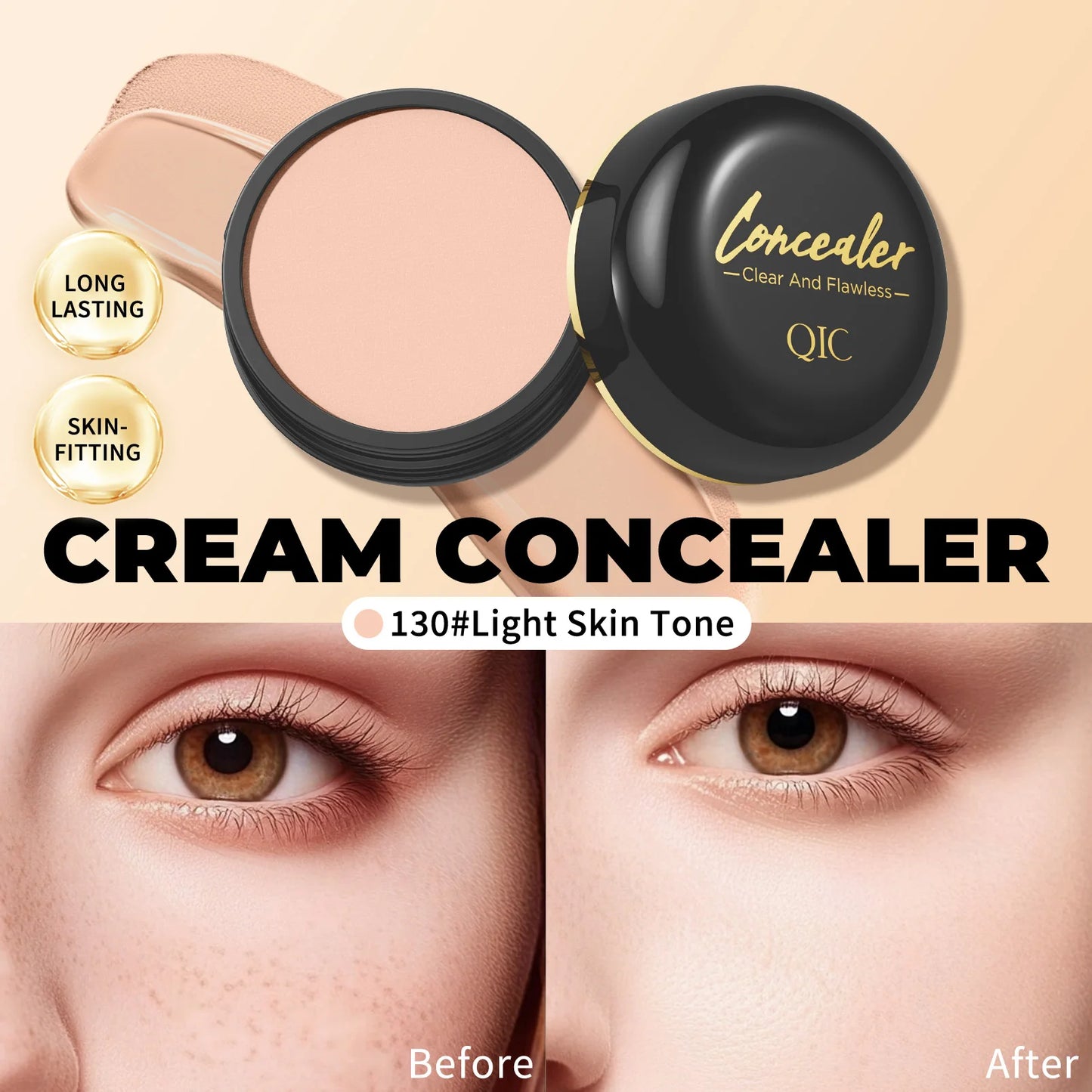 Waterproof Concealer for Tattoos and Scars.