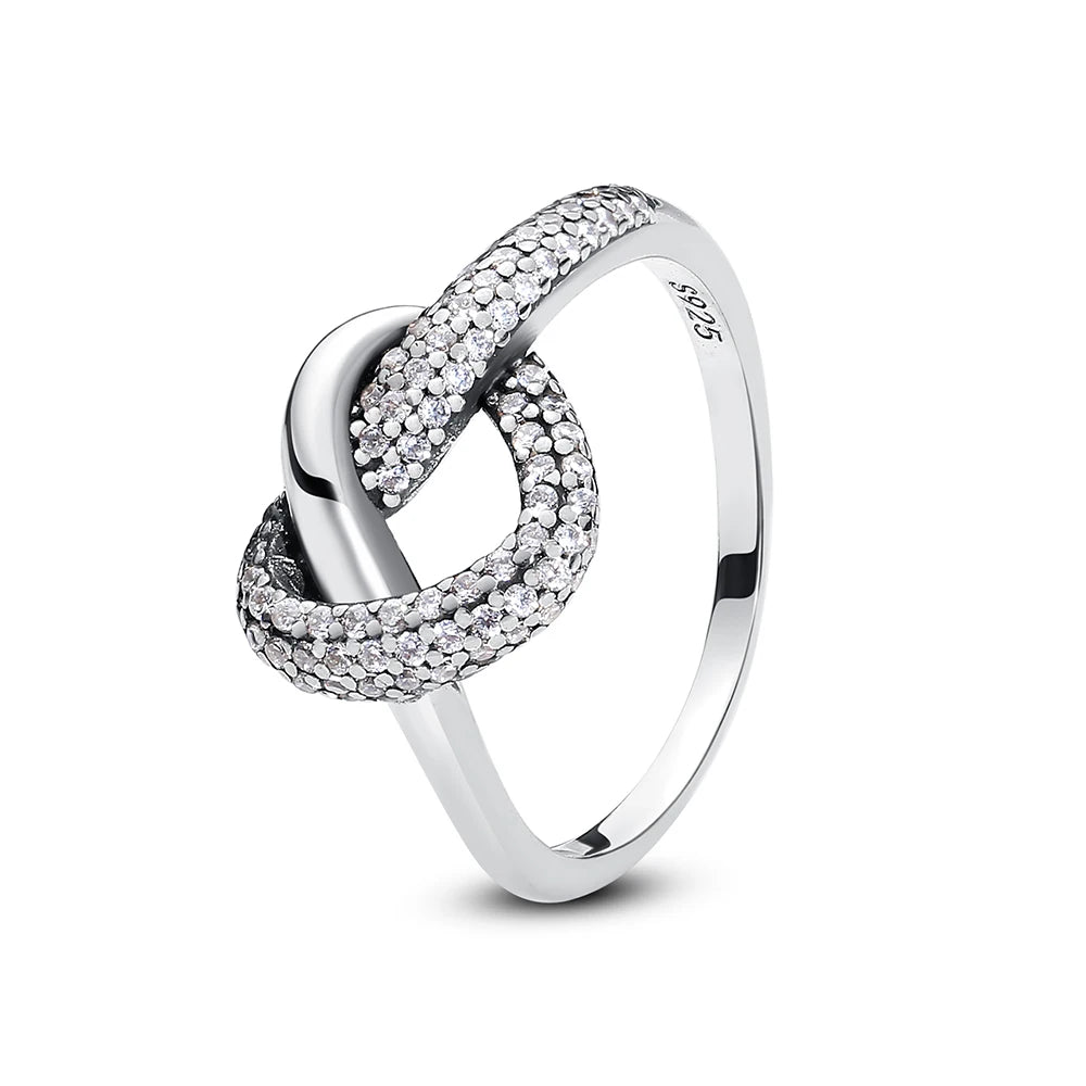 Love heart 925 Sterling Silver Rings For Women - BLAKESTORE-NG
