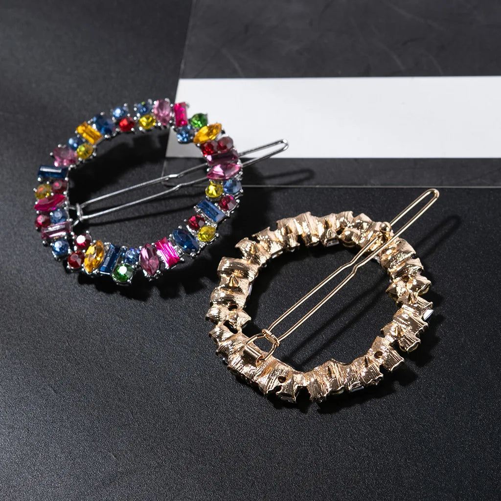 Metal Round Hair Clip.