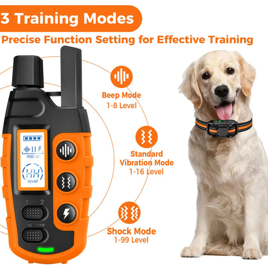 3300Ft Electric Dog Training Collar Remote Control.
