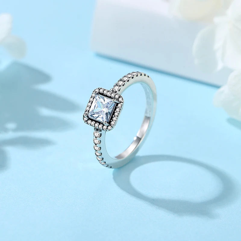 Love heart 925 Sterling Silver Rings For Women - BLAKESTORE-NG