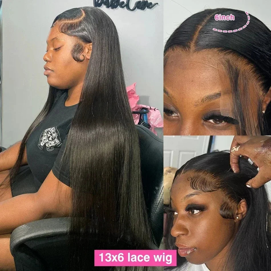 Transparent lace frontal Brazilian Wig for Women. - BLAKESTORE-NG