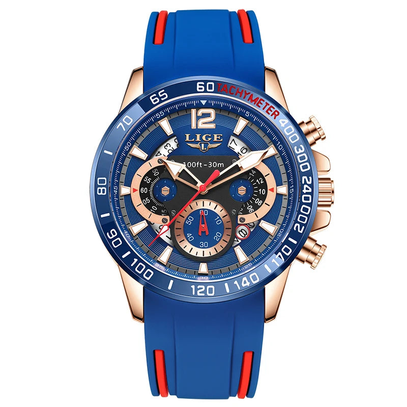 Luxury Fashion Quartz Man Watch.