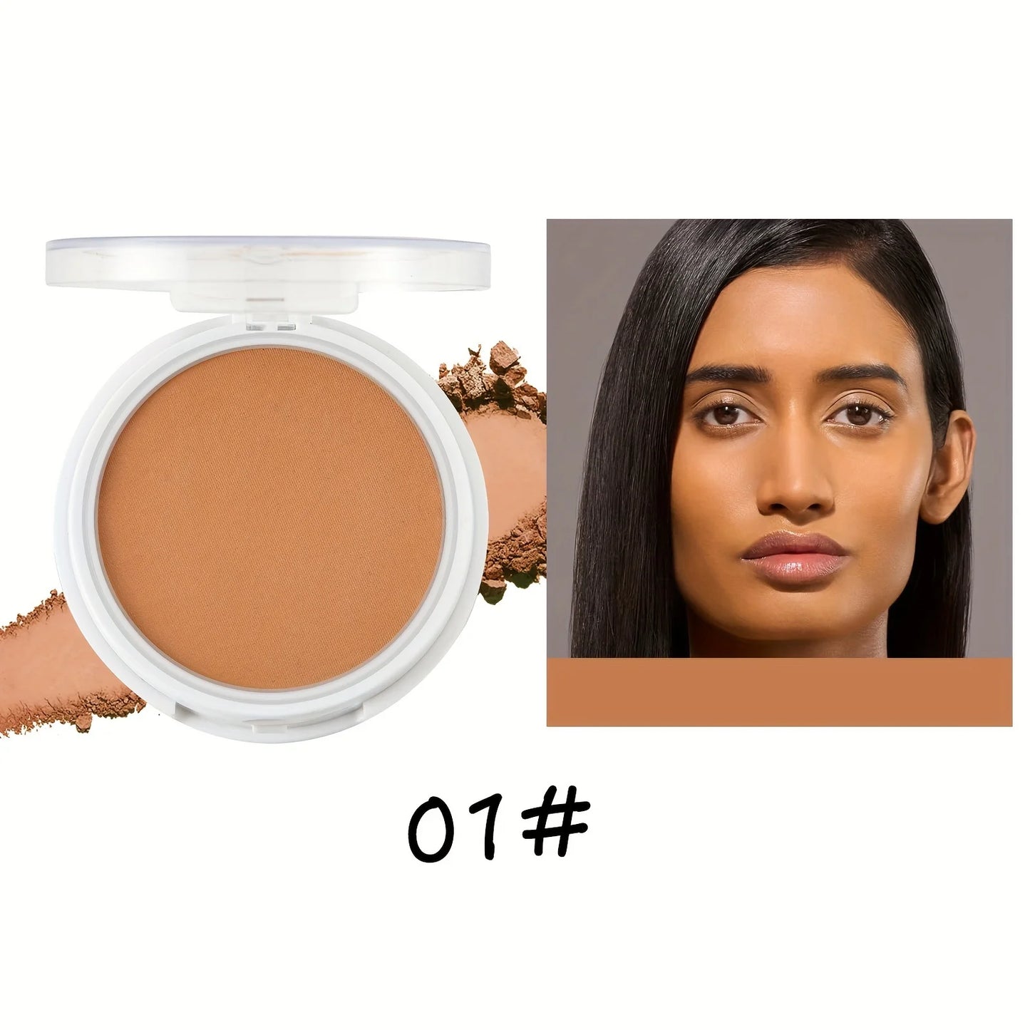 Wheat Bronzing Powder for Dark Skin.