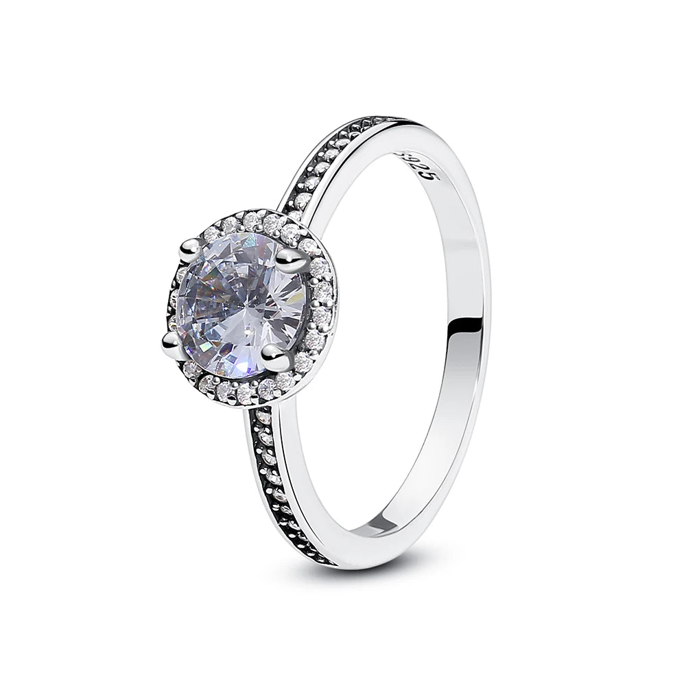 Love heart 925 Sterling Silver Rings For Women - BLAKESTORE-NG