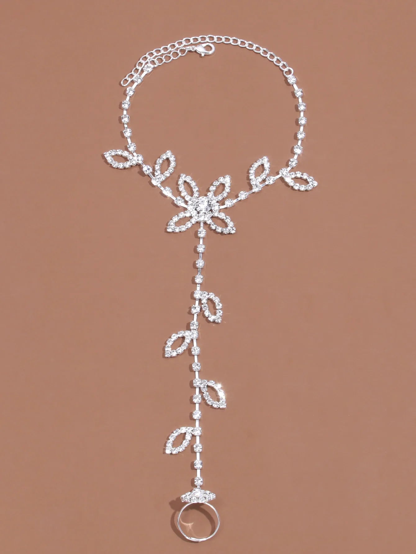 Rhinestone Anklet Jewelry for Women.