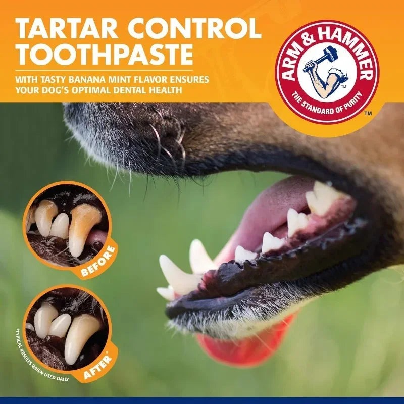 Dog Toothpaste -Reduces Plaque & Tartar Buildup.