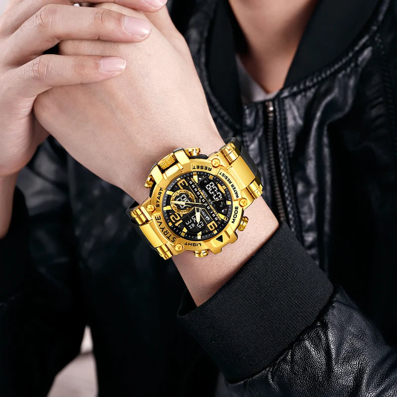 STRYVE Watch for Men's Digital-Analog Dual Movement.