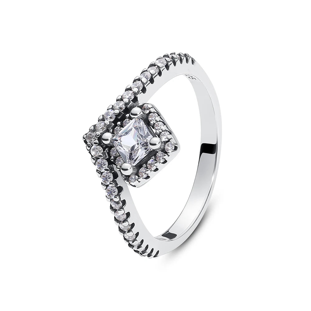Love heart 925 Sterling Silver Rings For Women - BLAKESTORE-NG