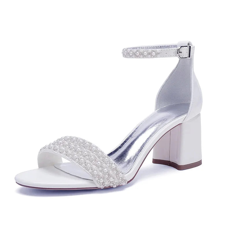 High Heels Evening Formal Party Dress Sandals.